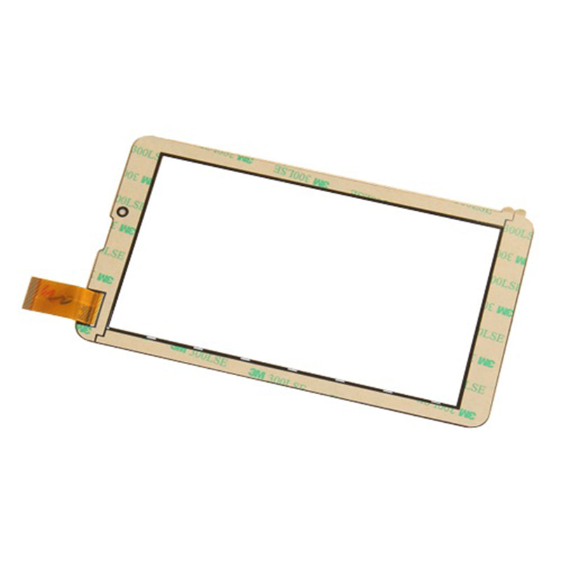 Back view of 7 inch touch glass FPC-70L1-V01 with adhesive tape