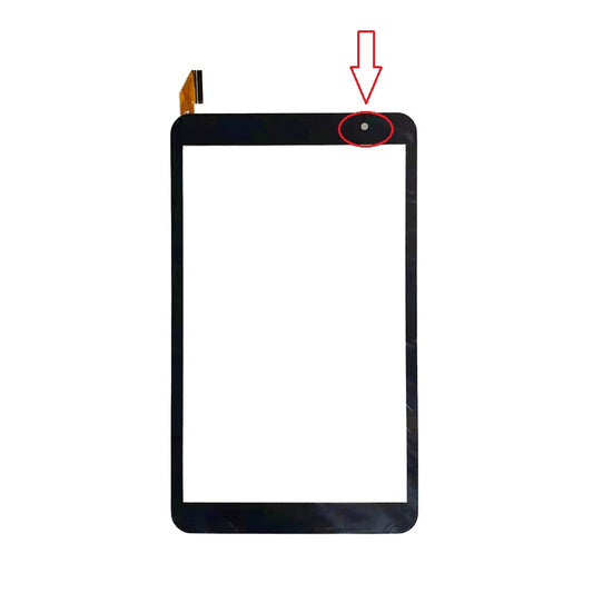 H06.3848.002 touch screen digitizer panel glass front view