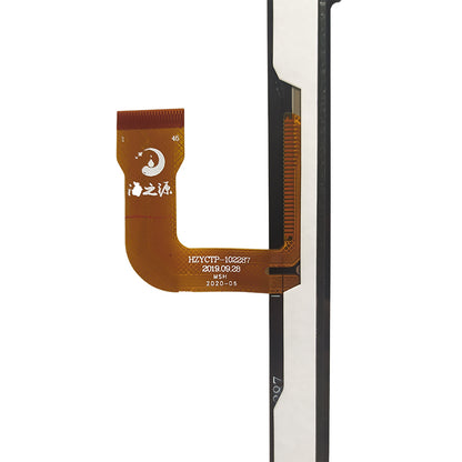 HZYCTP-102287 touch panel flex cable and ribbon connector detail