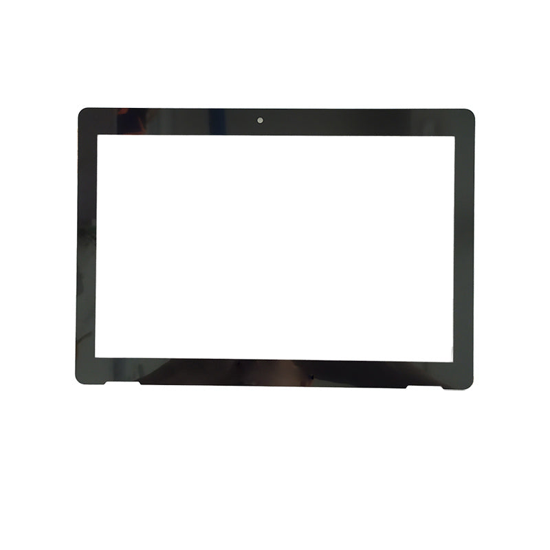 Front view of 10.1 inch replacement touch screen digitizer glass for Linsay F-10XIPS tablet